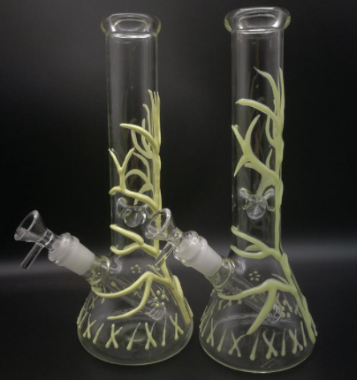 Tree Glass Bong - Glows In the Dark