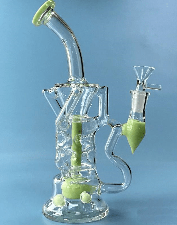 10" Small Girly Recycler bong