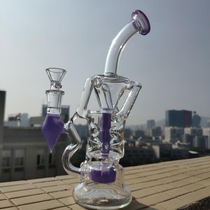 10" Small Girly Recycler bong