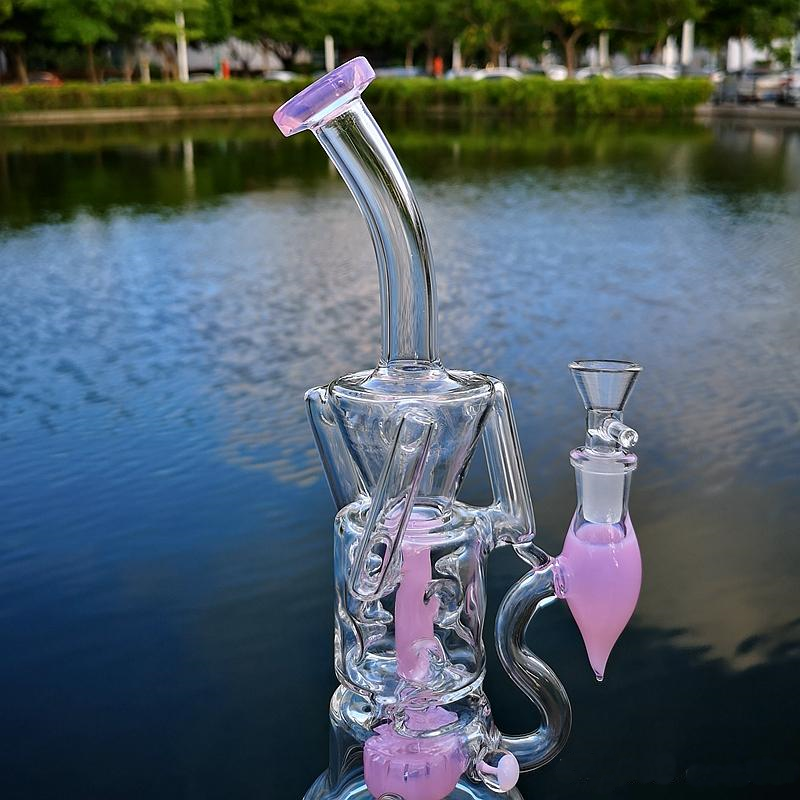 10" Small Girly Recycler bong