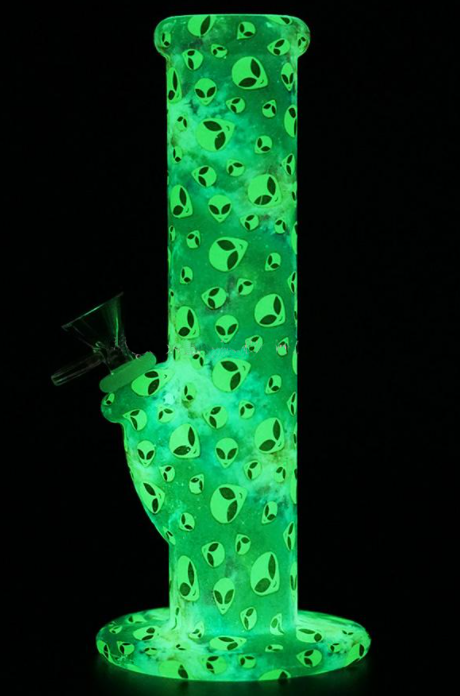 Glow in the Dark Alien Bong