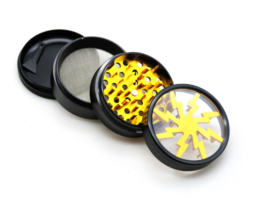 Multi-Color  - 4 layer metal Herb Grinder