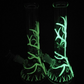 Tree Glass Bong - Glows In the Dark