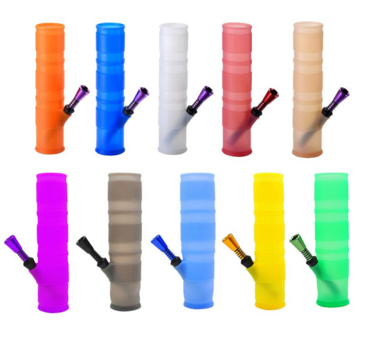 Collapsible/Unbreakable Silicone Bongs