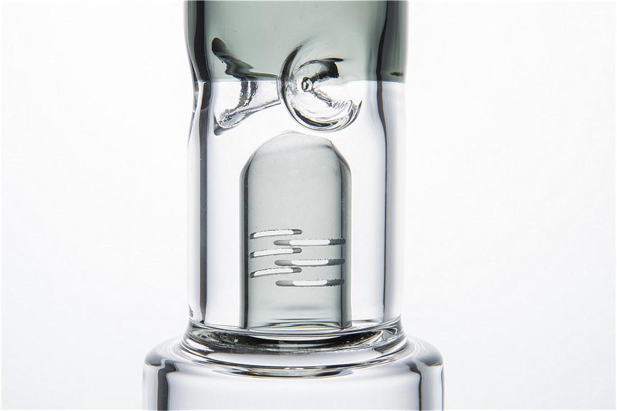 skull bong perc close up