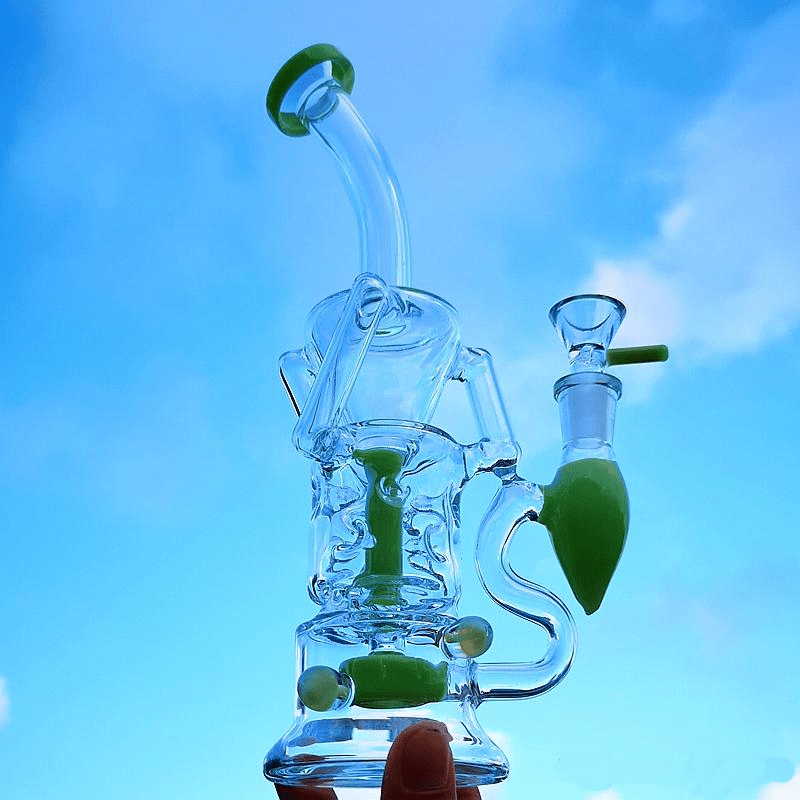 10" Small Girly Recycler bong