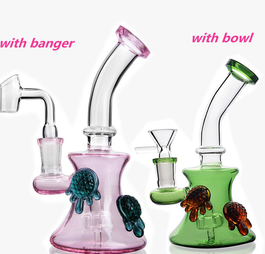 Cute Multi Color Bubblers - Rigs- For Girls Or Guys