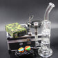 Newest E Digital Nail Kit with 6 in 1 Titanium/Quartz hybrid nail coil heater work with Barrel to fab Egg incycler bong