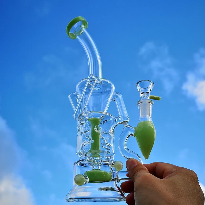 10" Small Girly Recycler bong