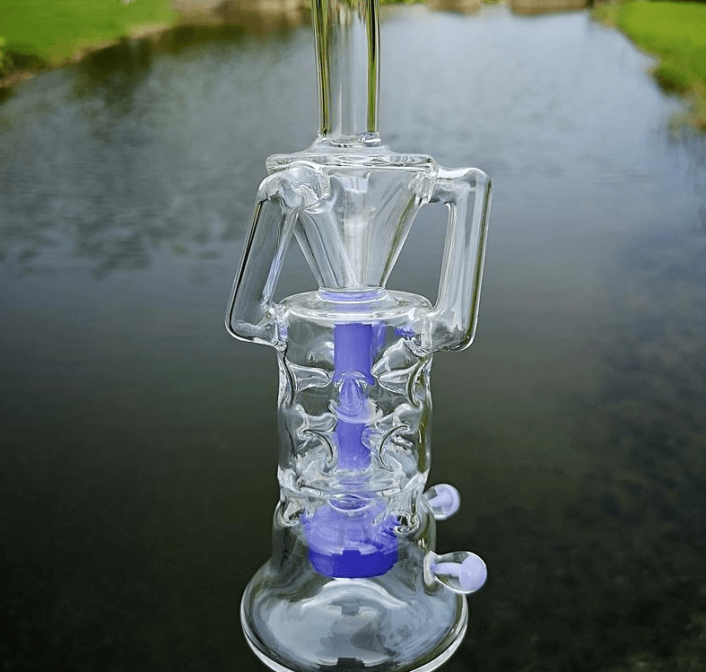 10" Small Girly Recycler bong
