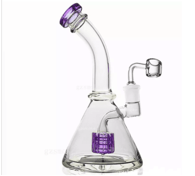 Mini Purple Bubbler WIth Quartz Banger