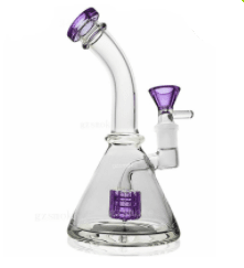 Mini Purple Bubbler With Bowl