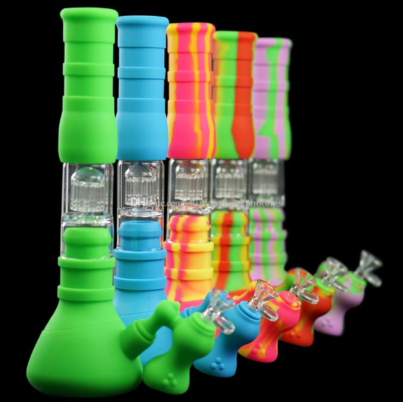 14 in Tree Silicone Bong