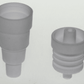 ADJUSTABLE CERAMIC NAIL - DAB CONVERSION KIT