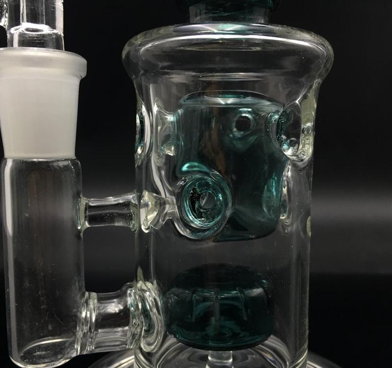8.3inch Glass Honeycomb Bong Jet Perc Wax Dab Rig TORO Oil Rigs Smoking Pipe Fab Egg Bubblers Water Pipe with Quartz Banger